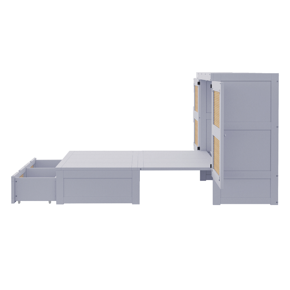 Lit escamotable armoire 140x200