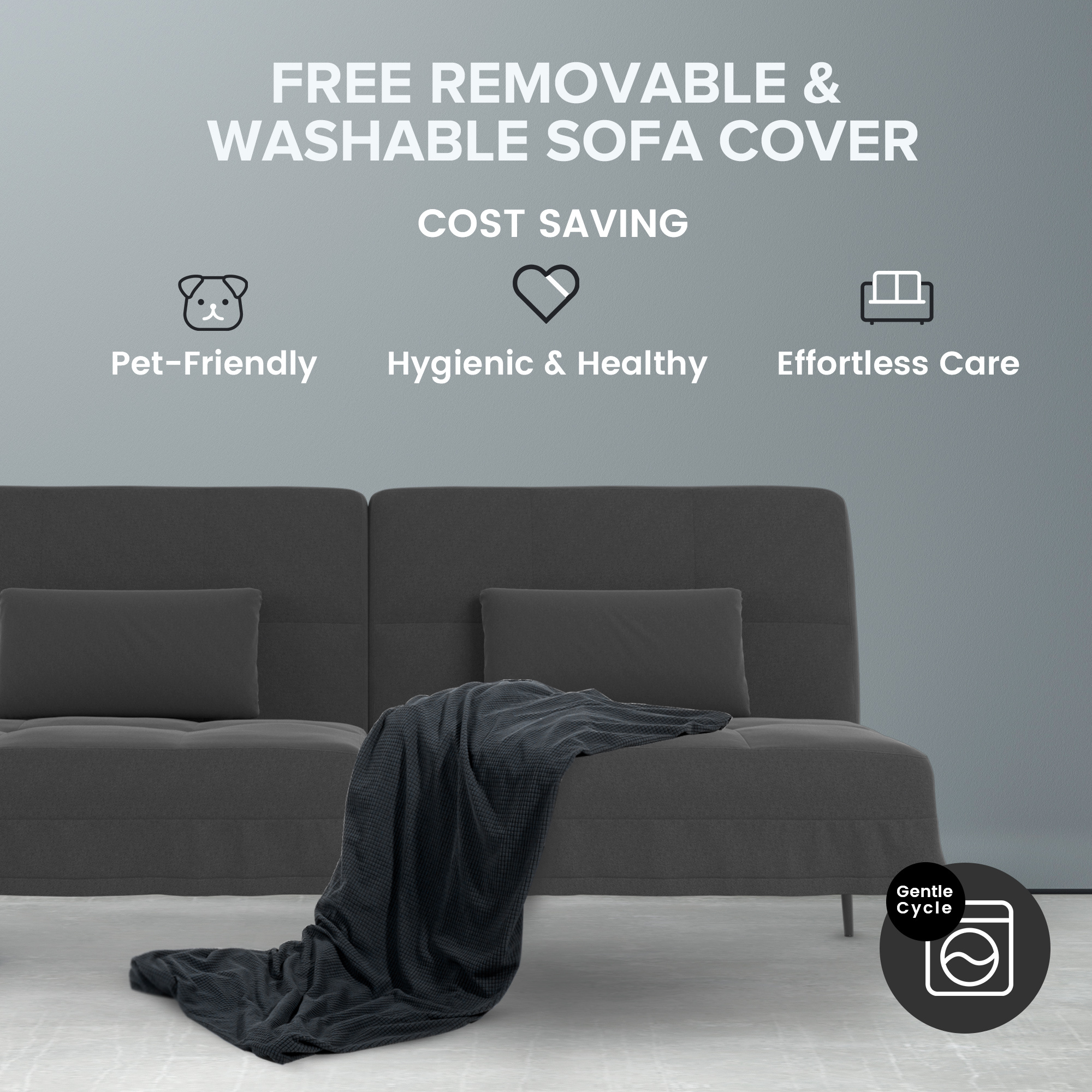 Canapé-lit 3 places convertible