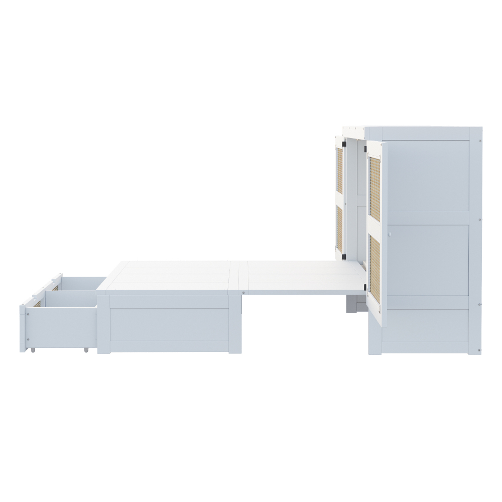 Lit escamotable armoire 140x200