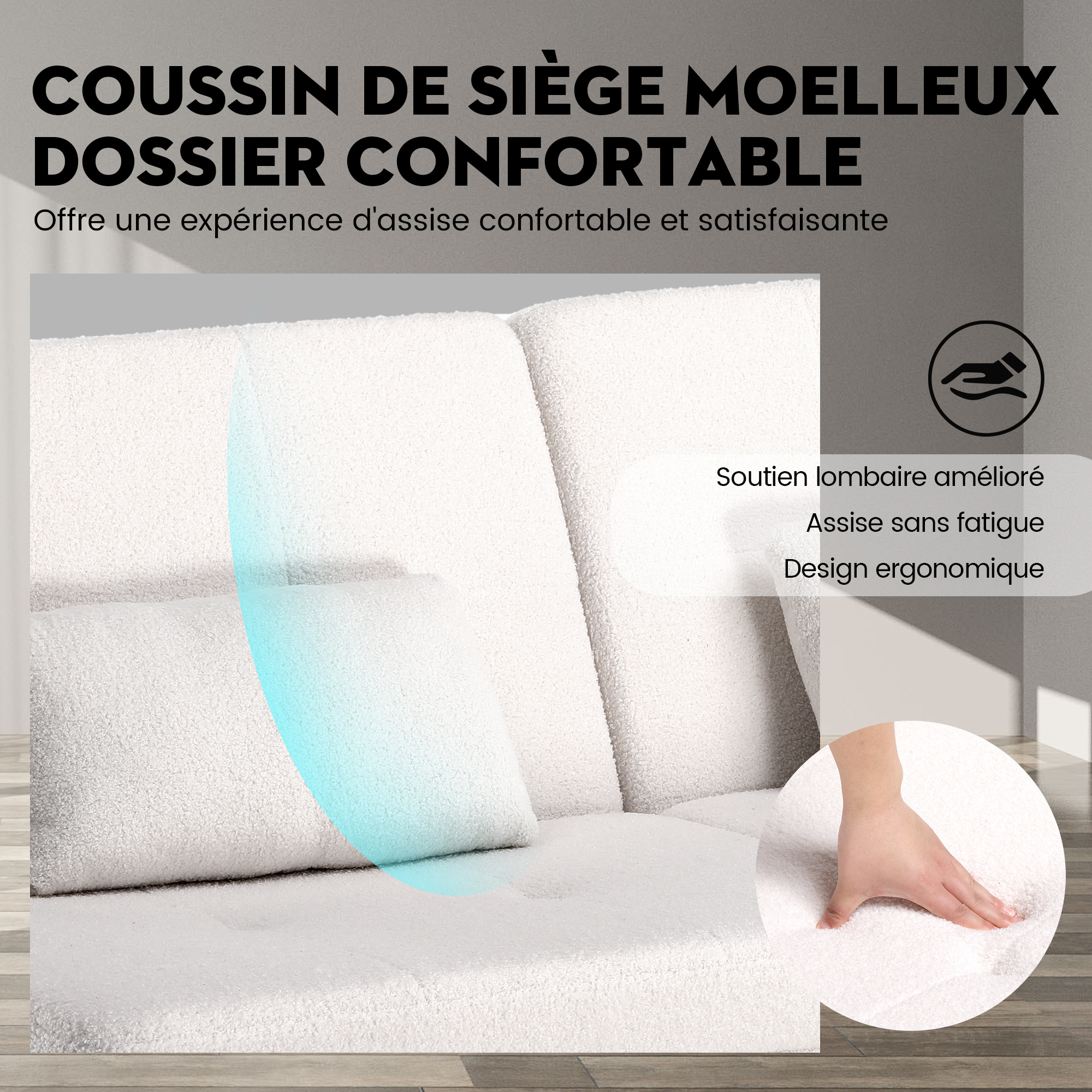 Canapé-lit 3 places convertible