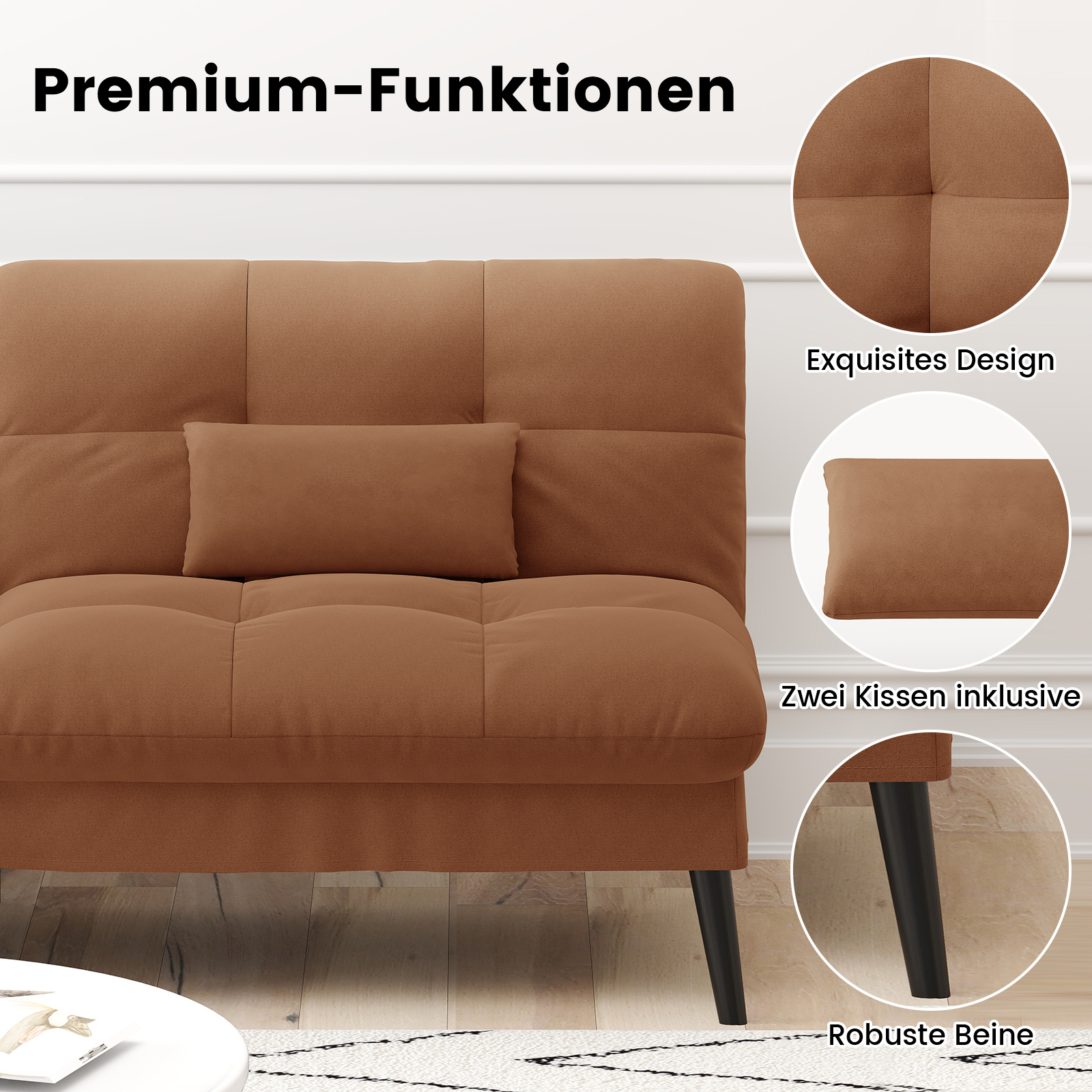 Canapé-lit 3 places convertible