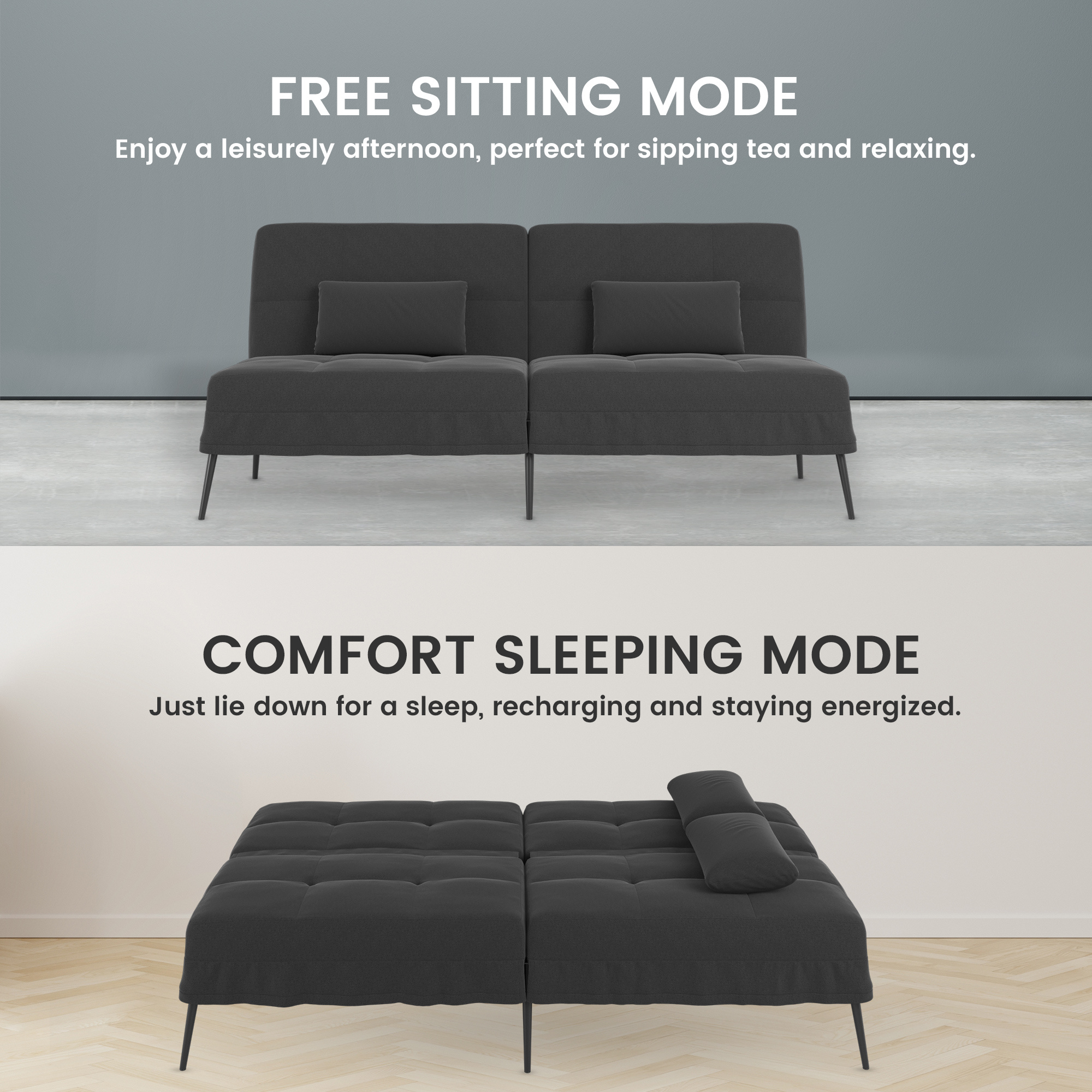 Canapé-lit 3 places convertible