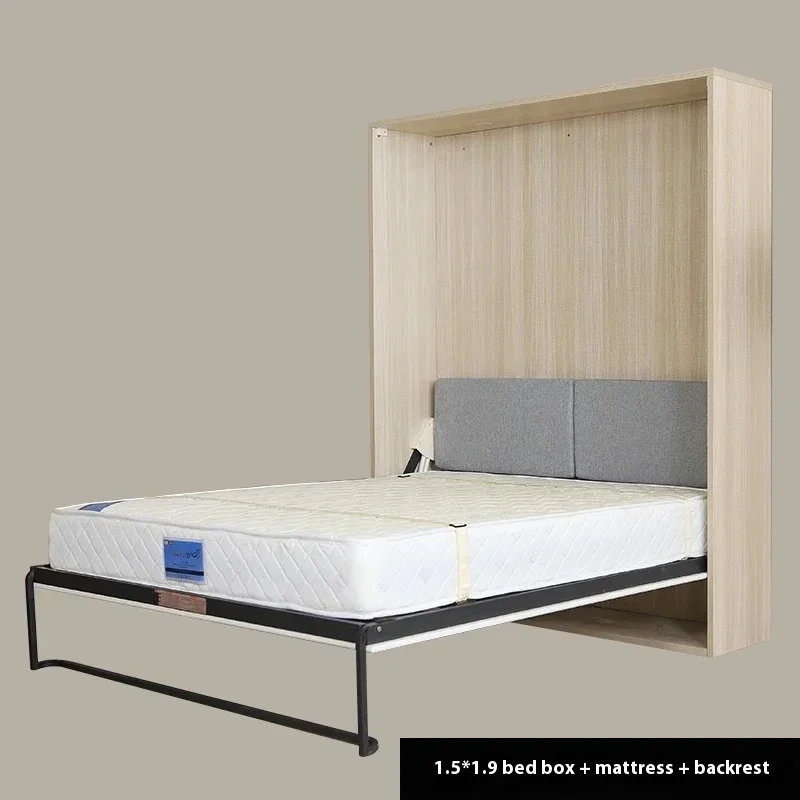 Lit escamotable mural multifonction