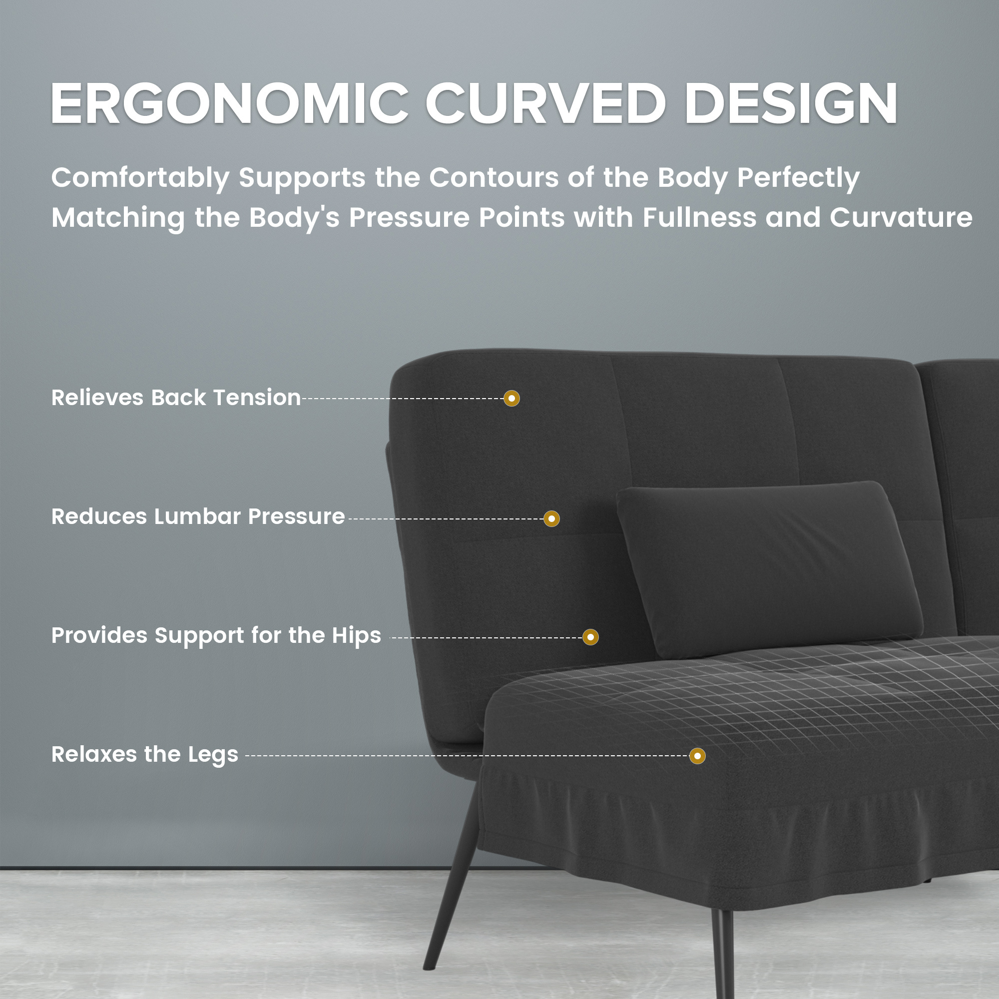 Canapé-lit 3 places convertible