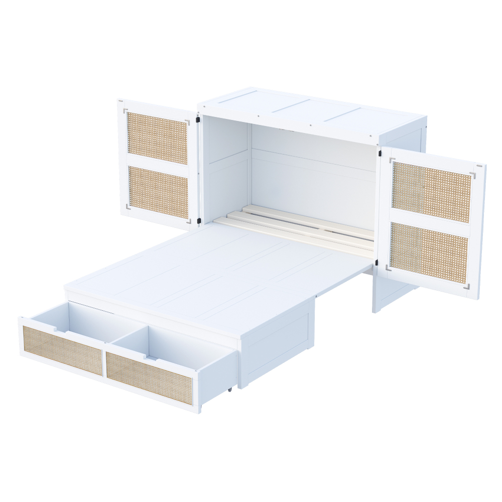 Lit escamotable armoire 140x200