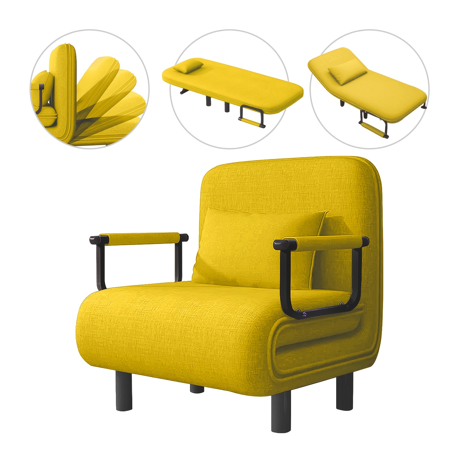 Canapé lit 5 en 1 pliable