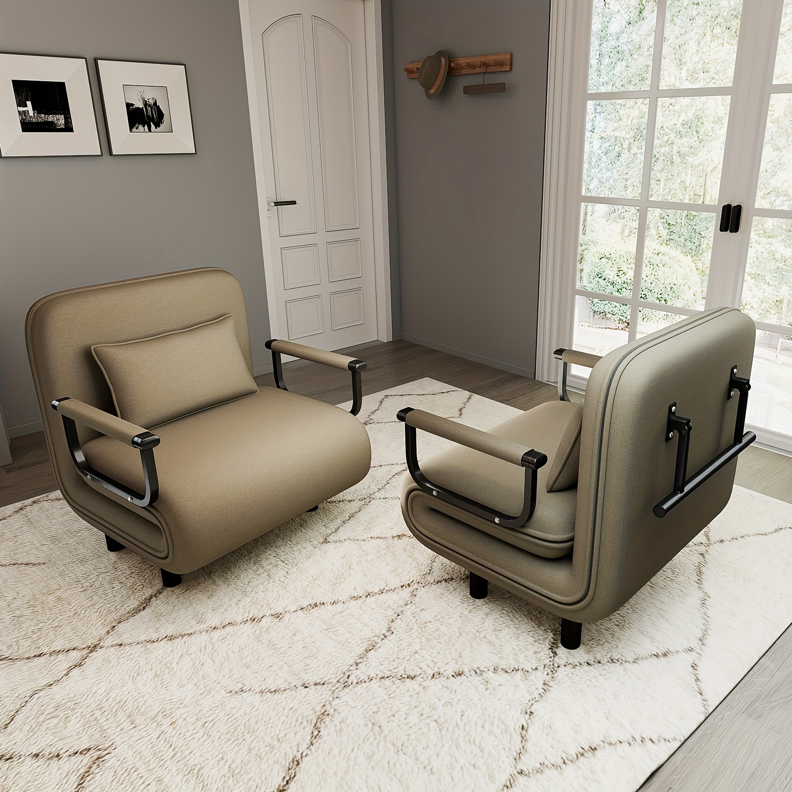 Canapé lit 5 en 1 pliable