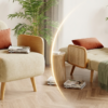 Fauteuil convertible en lit style bohème