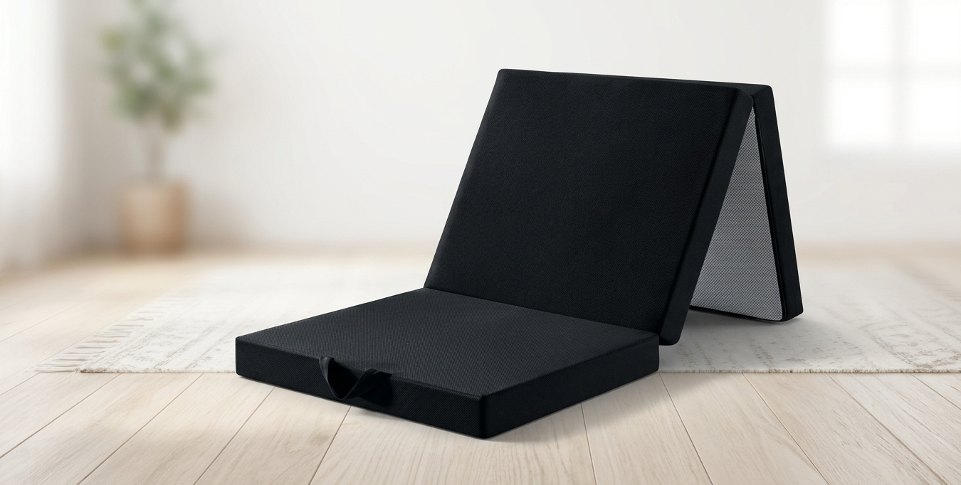 Matelas pliable en mousse pratique et confortable