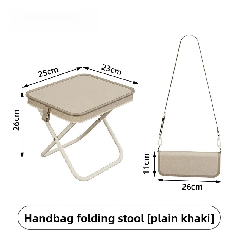 Tabouret pliant portable robuste