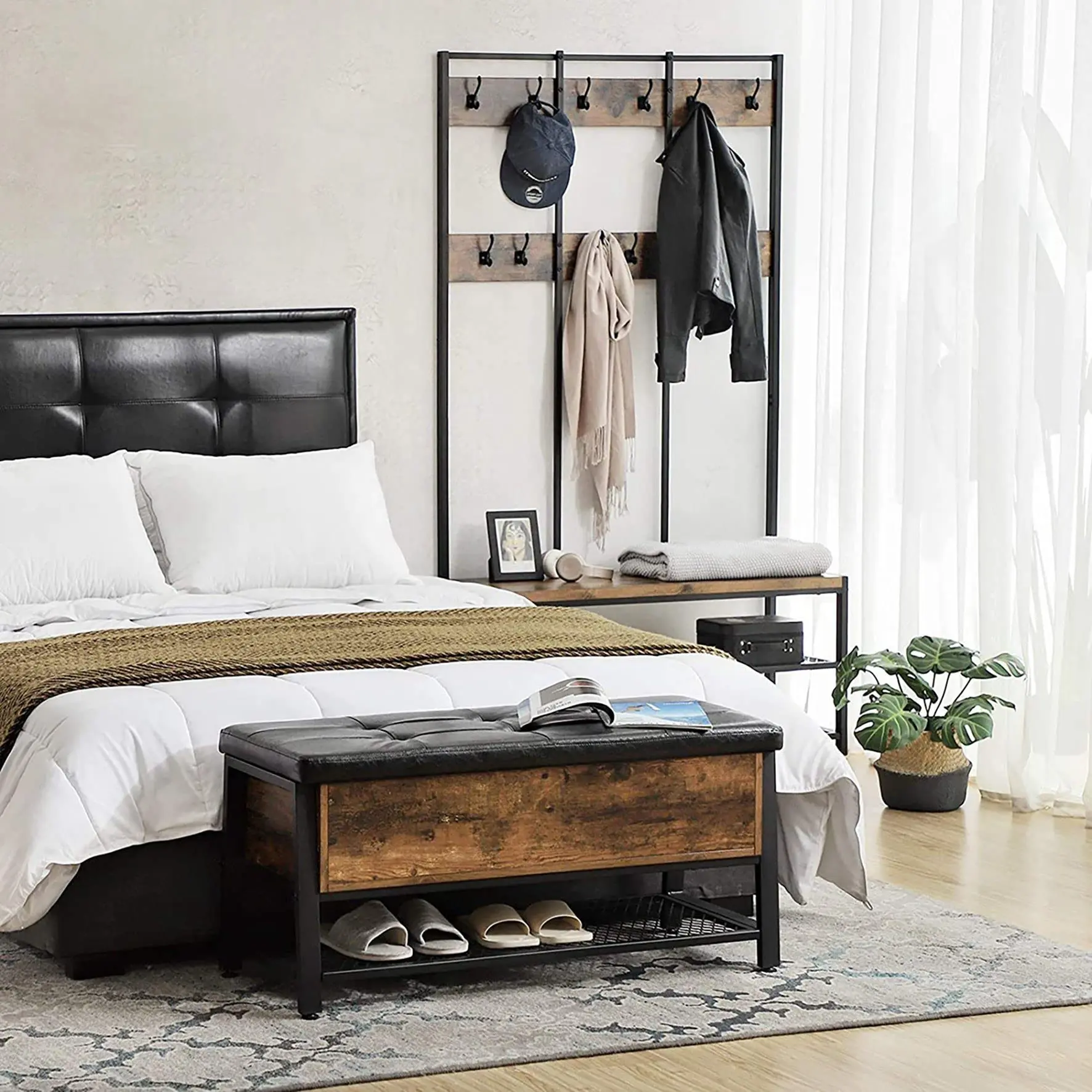 Banc ottoman de rangement