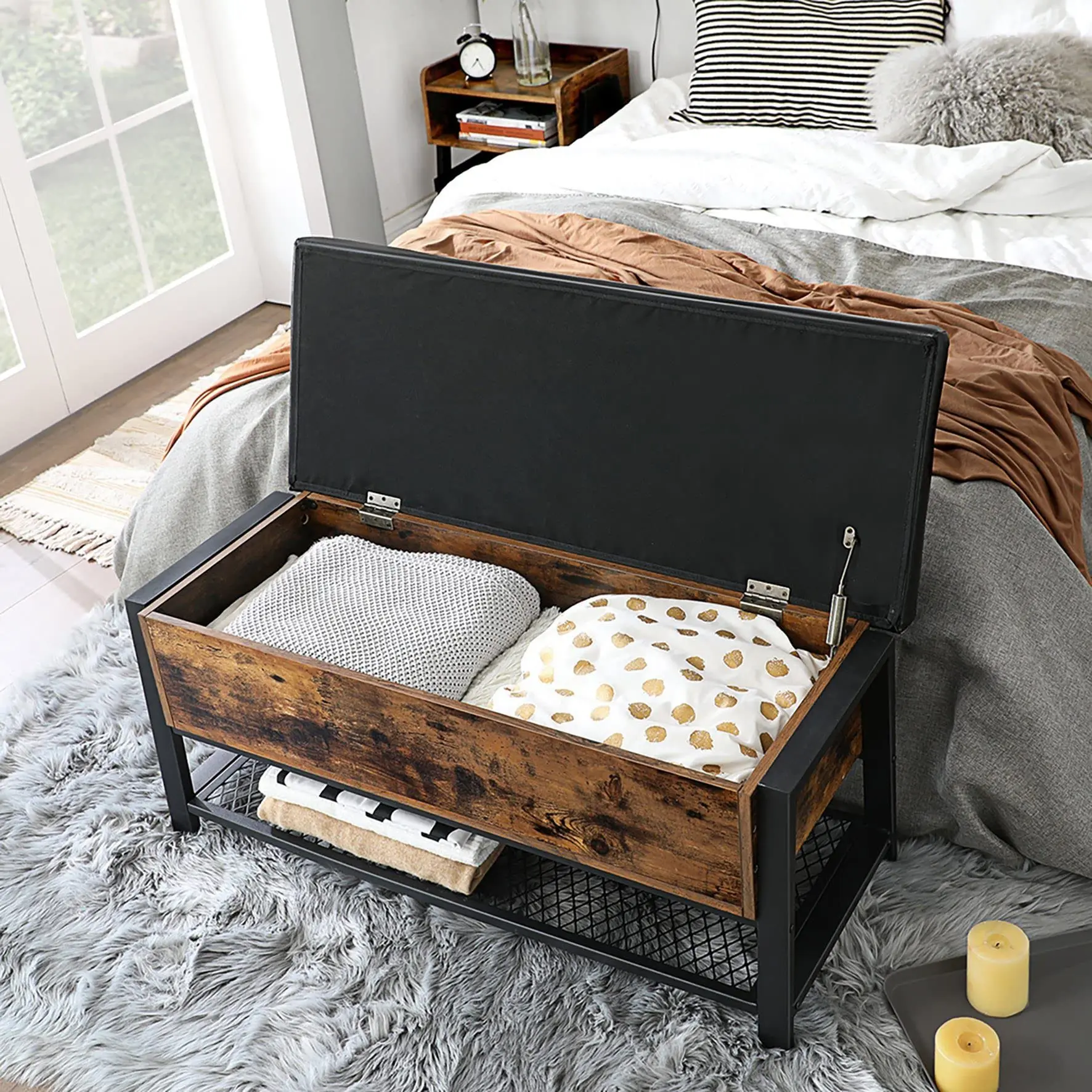 Banc ottoman de rangement