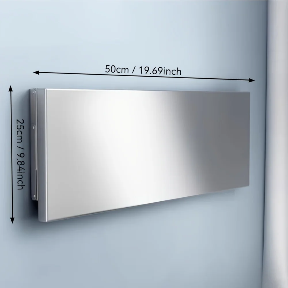 Table murale pliante en acier inoxydable