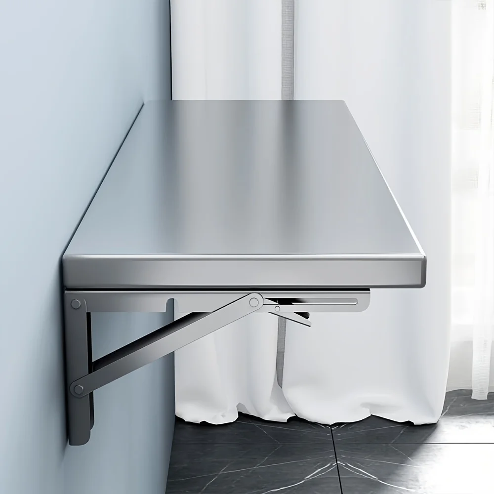Table murale pliante en acier inoxydable