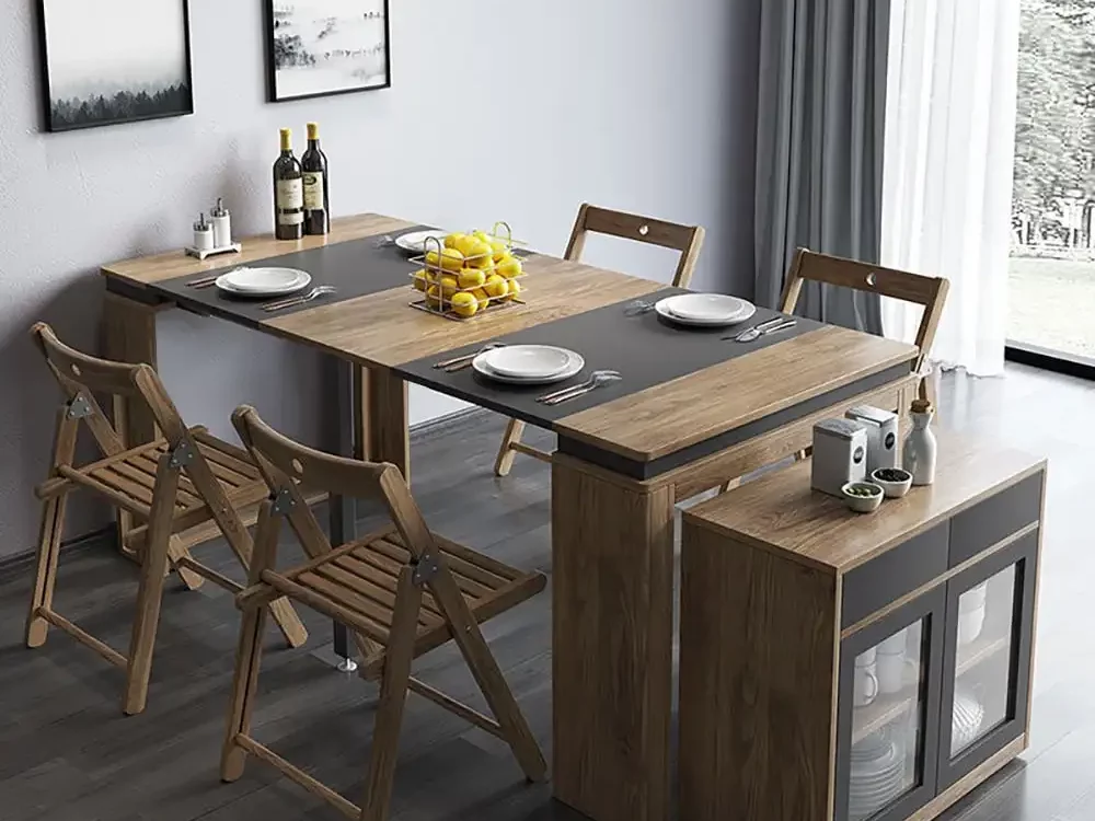 Pourquoi choisir une table de salle à manger extensible avec rangement ?