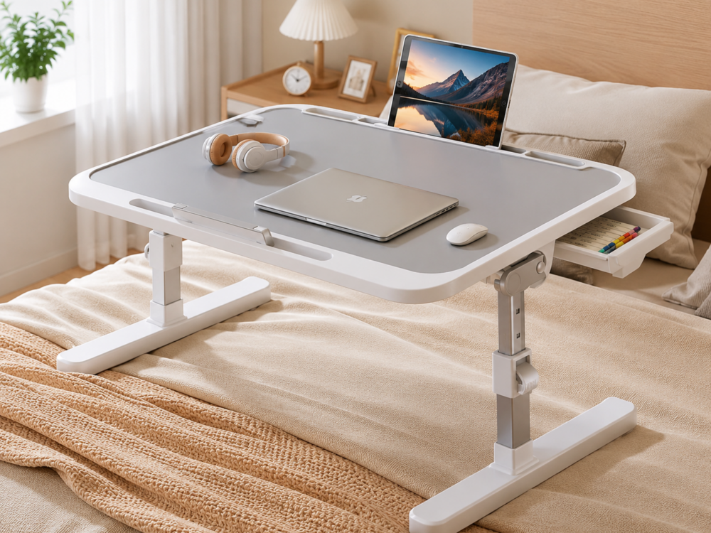 Pourquoi utiliser une table de lit pour ordinateur portable réglable ?
