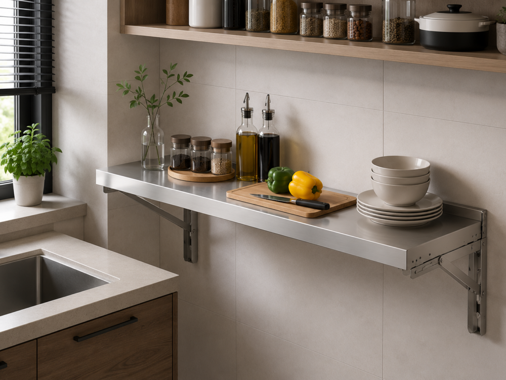 Table murale pliante : une solution pratique pour optimiser les petits espaces