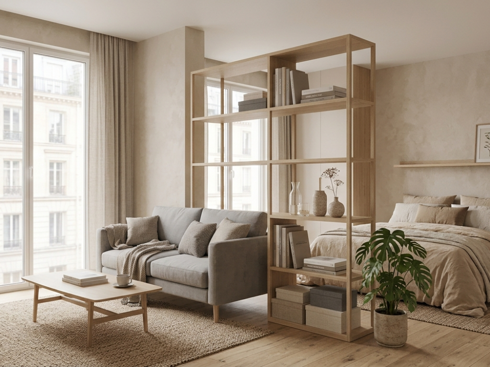 Comment séparer une pièce sans faire de travaux ? Le guide complet