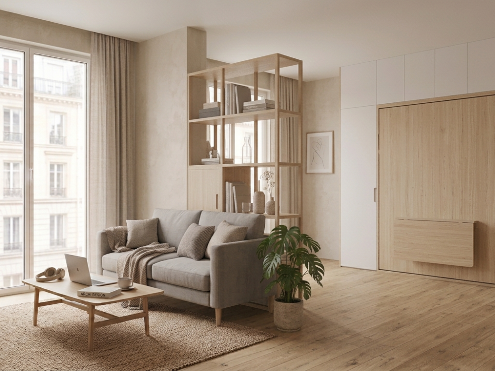 Comment gagner de la place dans un studio ? 15 idées simples et efficaces